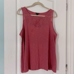 EUC 2x Torrid Tank Top, Pink